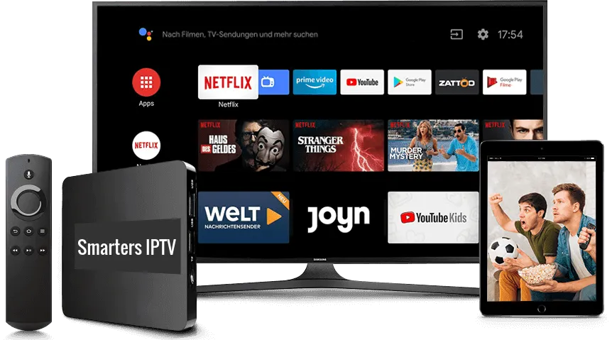 IPTV Subscription on TV, PC, and Phone
